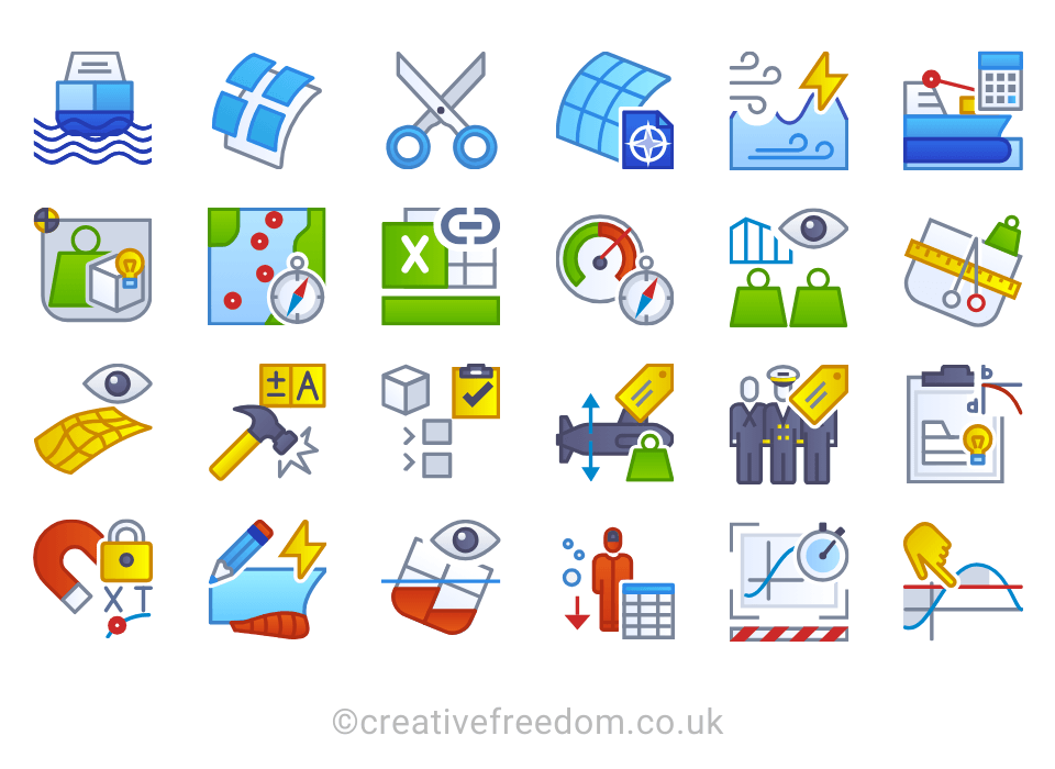 Icons for Marine Cad Software - Creative Freedom Icon DesignersCustom ...