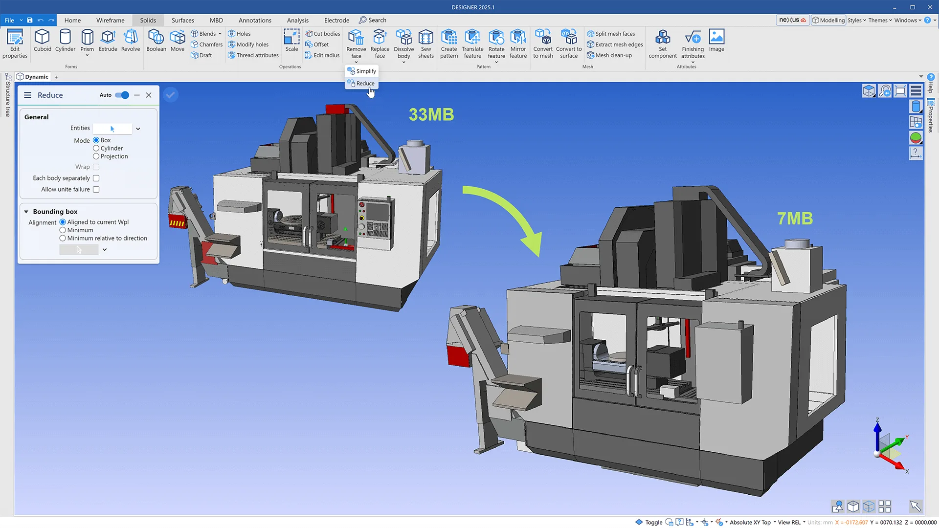UI screenshot with custom icons designed for Hexagon