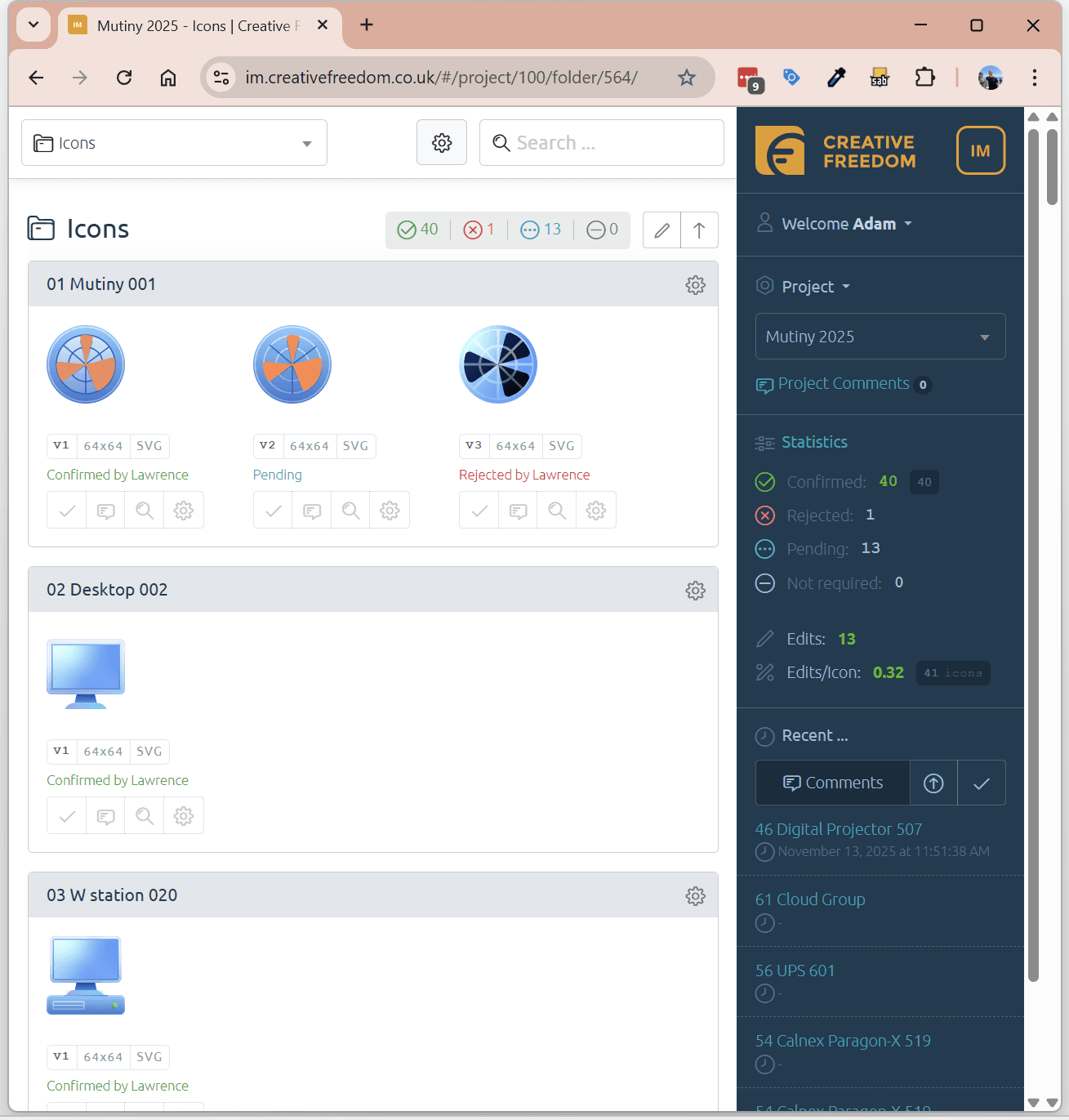 Custom AI Icon vs Human Icon Design - Icon Manager Delivery